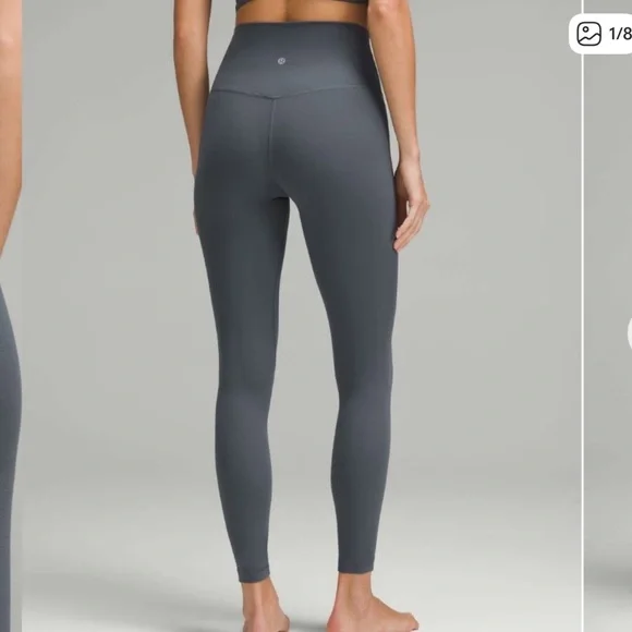 lululemon align leggings 25” oil grey - Picture 4 of 4